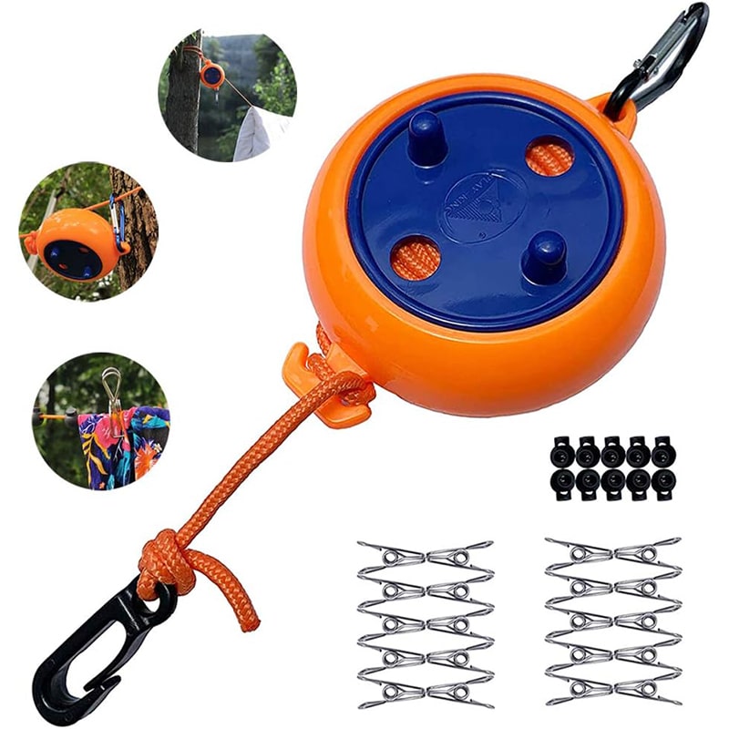 Wäscheleine orange