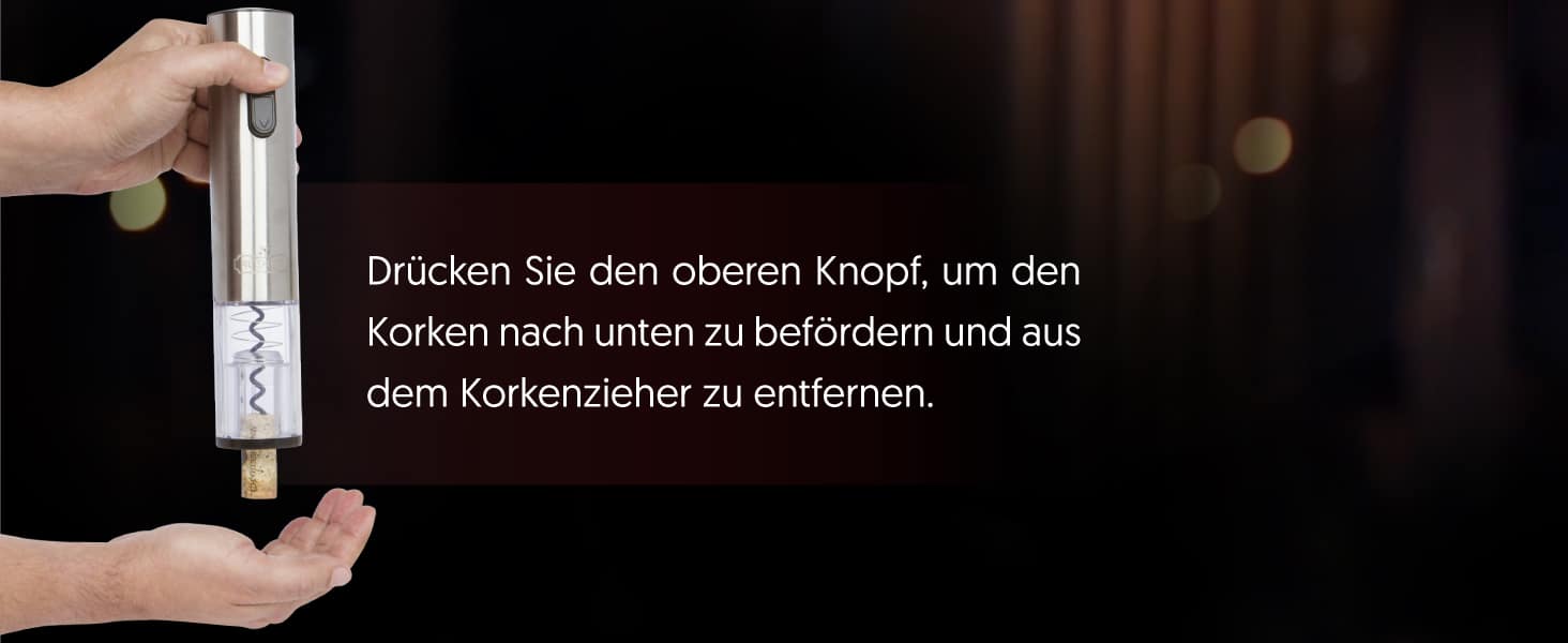 Die obere Taste
