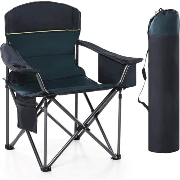 Campingstuhl grun