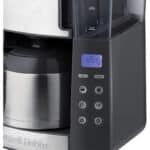 Thermo-Kaffeemaschine mit integriertem konischen Kegelmahlwerk