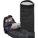 Schlafsack schwarz