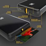 KODAK Step Drucker Drahtloser mobiler Fotodrucker mit Zink-Technologie druckt 2 × 3 Zoll grosse Fotos KODAK-App für iOS- und Android-Geräte mit Bluetooth- oder NFC-Smart-Gerät. – Bild 6