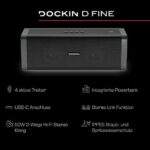 Leistungsstarke Hi-Fi Bluetooth Lautsprecher DOCKIN® D FINE+ 2 & D FINE EVO – Bild 5