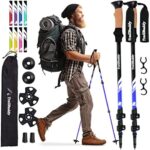 TrailBuddy Walking-Stöcke - Teleskop-Wanderstöcke für Damen & Herren - 62-137 cm - Ultraleichte Trekkingstöcke aus 7075 Aluminium