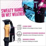 TrailBuddy Walking-Stöcke - Teleskop-Wanderstöcke für Damen & Herren - 62-137 cm - Ultraleichte Trekkingstöcke aus 7075 Aluminium – Bild 3
