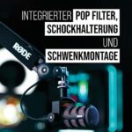 RØDE PodMic Dynamisches Mikrofon mit Rundfunkqualität mit integrierter Schwenkhalterung für Podcasting, Streaming, Spiele und Sprachaufnahmen, XLR – Bild 4