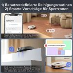Roborock S7 Max Ultra - Fortschrittlicher Saugroboter mit Selbstreinigungsstation und App-Steuerung – Bild 8
