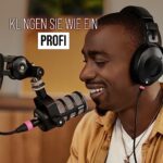 RØDE PodMic Dynamisches Mikrofon mit Rundfunkqualität mit integrierter Schwenkhalterung für Podcasting, Streaming, Spiele und Sprachaufnahmen, XLR – Bild 6