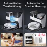 Roborock S7 Max Ultra - Fortschrittlicher Saugroboter mit Selbstreinigungsstation und App-Steuerung – Bild 6