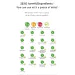 zero harmful ingredients