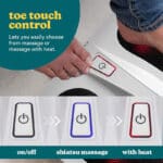 toe touch control