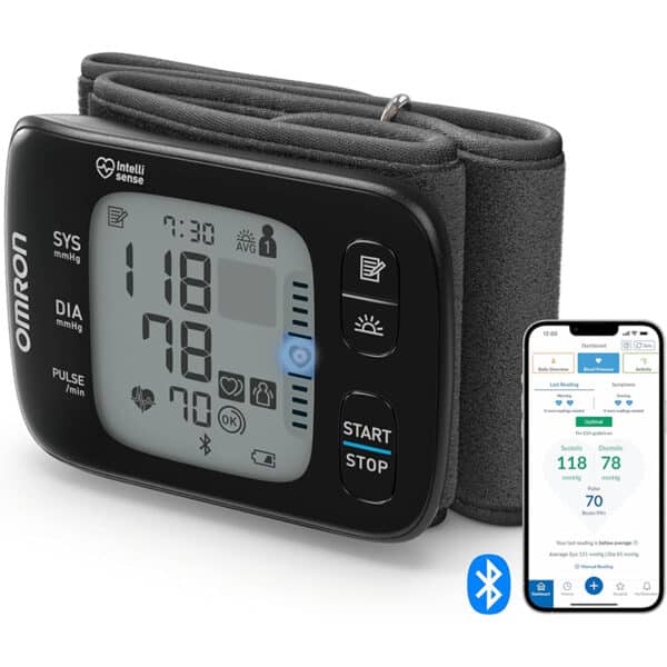 OMRON RS7 Intelli IT, digitales Handgelenk-Blutdruckmessgerät