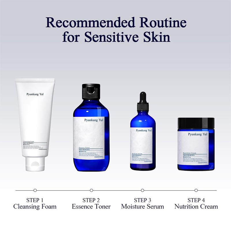 recommended routine for sensitive skin