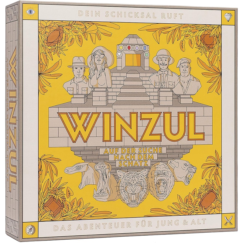 WINZUL: Ein Abenteuer-Brettspiel für Jung & Alt