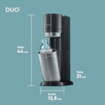 SodaStream DUO Wassersprudler: Umsteiger-Set ohne oder mit CO2-Zylinder, inkl. Flaschen – Bild 7
