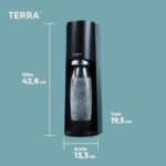 SodaStream Wassersprudler TERRA Vorteilspack mit CO2-Zylinder, 2x 1L spülmaschinenfeste Kunststoff-Flasche und 1x 0,5L spülmaschinenfeste Kunststoff-Flasche – Bild 7