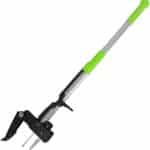 ORIENTOOLS Stand Up Unkrautstecher: Effizientes Gartenwerkzeug mit verstellbarem Stiel und 4 Klauen