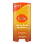 Lume Solid Deo Stick - Ganzkörperdeo - Ohne Aluminium - 2,6 Unzen (Coconut Crush)