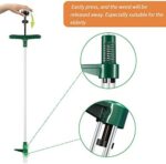 Walensee Unkrautstecher mit Fusspedal: Ergonomisches Design, 100cm Länge – Bild 5