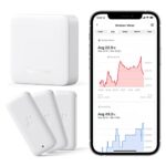 SwitchBot IP65 Hygrometer & Thermometer für Innen/Aussen, mit Bluetooth/WLAN & App-Benachrichtigungen