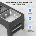 ELS PET Erhöhter 2-in-1 Hundenapf: Auslaufsicher & Höhenverstellbar – Bild 6