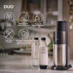 SodaStream DUO Wassersprudler: Umsteiger-Set ohne oder mit CO2-Zylinder, inkl. Flaschen – Bild 4