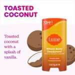 Lume Solid Deo Stick - Ganzkörperdeo - Ohne Aluminium - 2,6 Unzen (Coconut Crush) – Bild 3