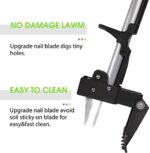ORIENTOOLS Stand Up Unkrautstecher: Effizientes Gartenwerkzeug mit verstellbarem Stiel und 4 Klauen – Bild 4