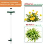 Walensee Unkrautstecher mit Fusspedal: Ergonomisches Design, 100cm Länge – Bild 4