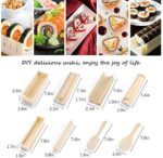 SKYSER Sushi Maker Set: 12-teiliges Kit für Anfänger – Bild 2