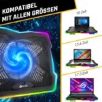 KLIM Ultimate RGB-Laptopkühler: Leistungsstark und Vielseitig – Bild 4