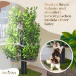 Grosser Natur-Kratzbaum mit austauschbaren Blättern – Bild 2