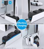 PS5 Controller Ladestation: 2 Std Schnelllade mit EU-Netzteil – Bild 5