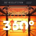 Balter HL-1200 Heissluftfritteuse: Vielseitige 12-Liter-Funktionen mit LCD-Display und 10 Programmen – Bild 8