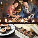 SKYSER Sushi Maker Set: 12-teiliges Kit für Anfänger – Bild 5