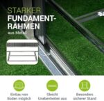 Juskys Metall Gerätehäuser: Verschiedene Grössen & Designs für Ihren Garten – Bild 6