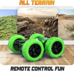 BEZGAR LED RC Stunt Auto: 4WD, 2,4 GHz, 360° Rotation, Wiederaufladbar – Bild 6