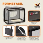 CADOCA® Faltbare Hundetransportbox: Robust, atmungsaktiv & in verschiedenen Grössen – Bild 5