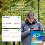 SwitchBot IP65 Hygrometer & Thermometer für Innen/Aussen, mit Bluetooth/WLAN & App-Benachrichtigungen – Bild 4