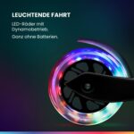 Fun Pro ONE: Sicherer Premium-Roller für Kinder ab 3 Jahren. LED-Räder, faltbar – Bild 6