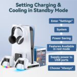 SETTING CHARGING & COOLING IN STANDBY MODE