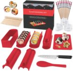 SKYSER Sushi Maker Set: 12-teiliges Kit für Anfänger