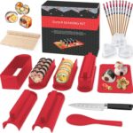 SKYSER Sushi Maker Set: 12-teiliges Kit für Anfänger