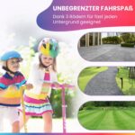 Fun Pro ONE: Sicherer Premium-Roller für Kinder ab 3 Jahren. LED-Räder, faltbar – Bild 5