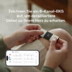 Smartphone-kompatibler 6-Messungen-EKG-Monitor