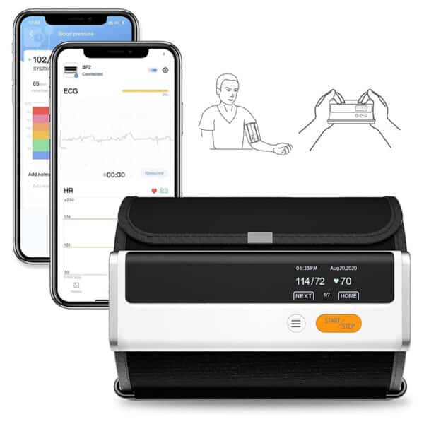 Armfit Plus Blutdruckmessgerät Oberarm Bluetooth mit EKG