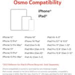 osmo compatibility iphone & ipad