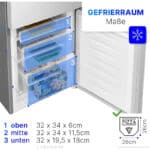 GEFRIERRAUM MASSE