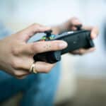playing with controller x box