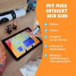 Mit dem Starter Set Mika von EDURINO spielerisch & schnell Grundkompetenzen des Lesens & Schreibens lernen.
